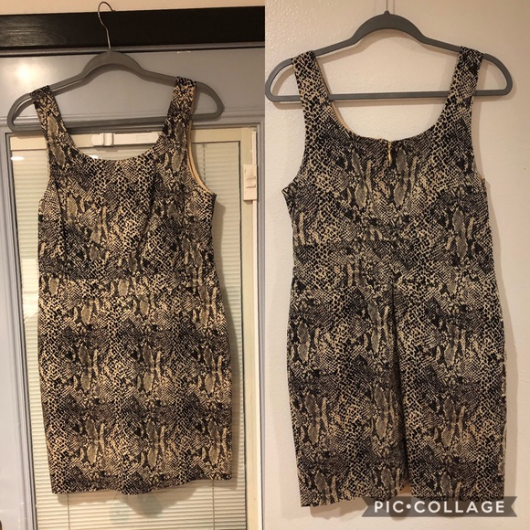 ❌SOLD❌ Michael Kors snake skin dress - Picture 5 of 11